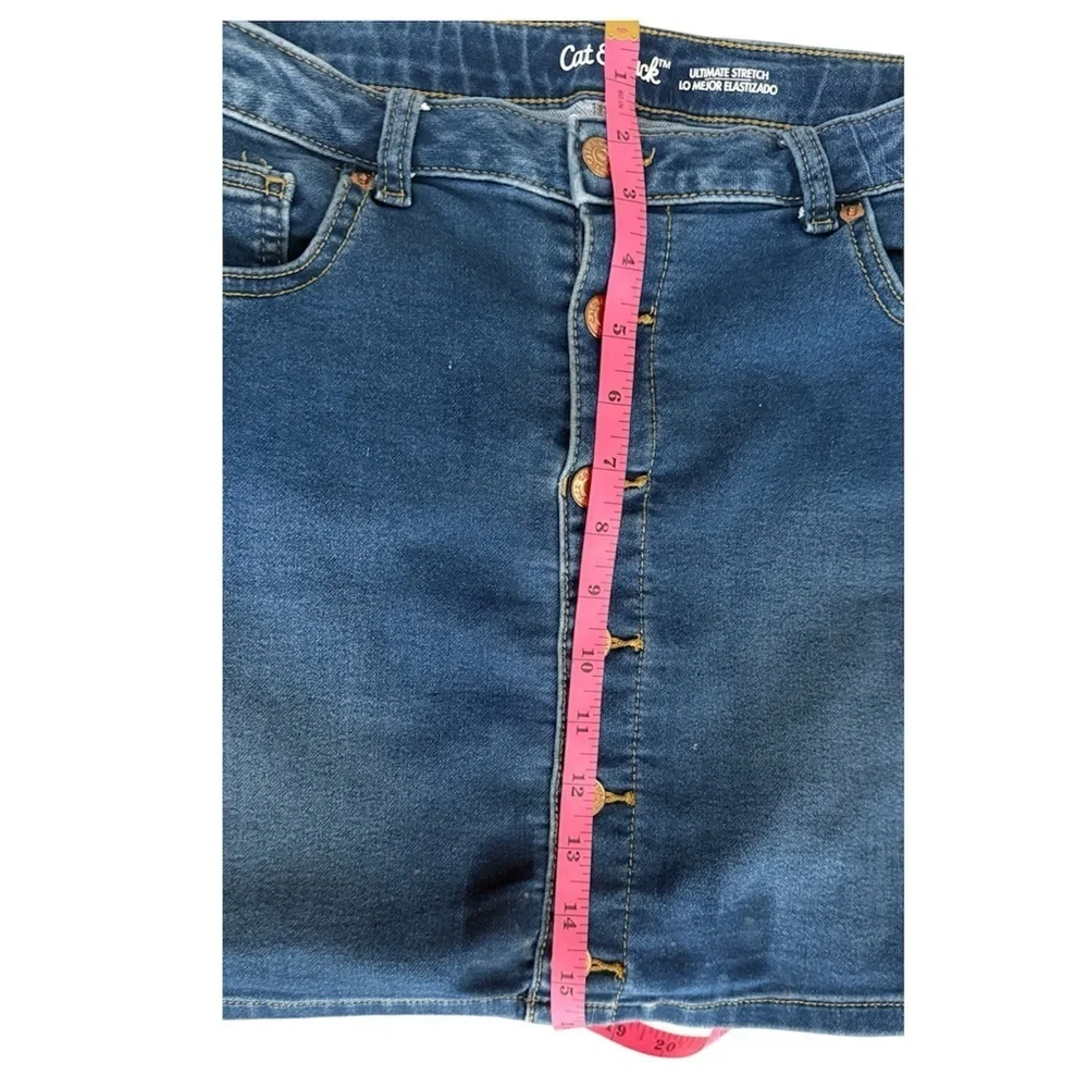 Cat & Jack Denim Button Skirt girls